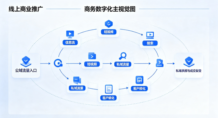 兴安区线上商业推广怎么做？全域流量闭环搭建与低成本转化实战指南